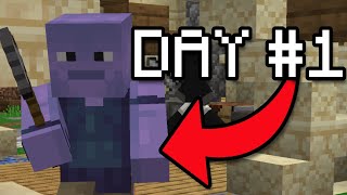 I Survived 7 DAYS In Hive Skywars [upl. by Nongim]