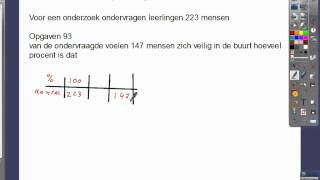 Percentage berekenen 14 bbl3 [upl. by Enimsaj]