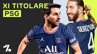 STELLARE da sogno FANTASCIENTIFICA… la squadra del PSG 2021 2022 [upl. by Lorita]