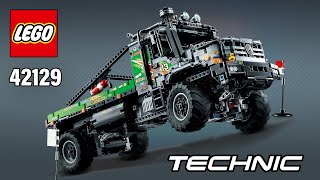 LEGO® Technic™ 4x4 MercedesBenz Zetros Trial Truck 421292129 pcs Building Instructions  TBB [upl. by Aillicirp767]