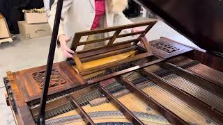 Broadwood unrestored restoration Klinkenberg Piano [upl. by Lesya]