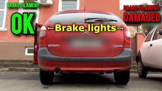 1 Brake Light is NOT working Xsara Picasso [upl. by Debee989]