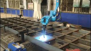 Arc Welding Robot with compact area welding [upl. by Marzi109]