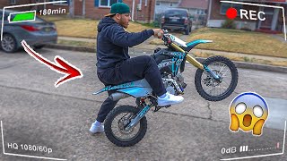 Cheap 125cc Dirt Bike Up and Running SYX 125cc Pit Bike MUST WATCH [upl. by Nwahsir]