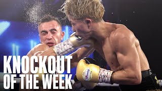 Naoya Inoue with the 2020 Knockout of the Year Nominee in his Top Rank Debut  KNOCKOUT OF THE WEEK [upl. by Asserac]