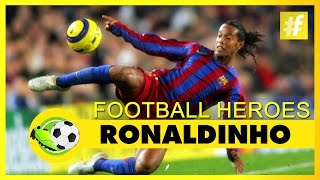 Ronaldinho  Football Heroes  Full Documentary [upl. by Enilec188]