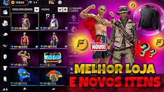 CORRE MELHOR LOJA POR OURO PEGUE O AVENTUREIRO GOLA ALTA ITENS DE CARNAVAL NOVIDADES FREE FIRE [upl. by Eiggep68]