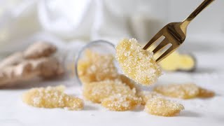 How to Make Candied Ginger crystallized ginger [upl. by Misti]