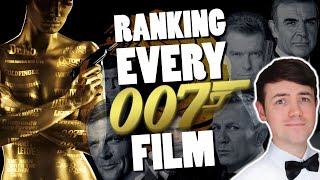 Ranking EVERY James Bond 007 Film  Dr No to No Time To Die [upl. by Mapel60]