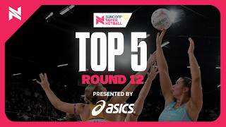 Top 5 Plays of Round 12  Suncorp Super Netball 2024 [upl. by Nawat28]