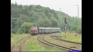 Juni 2005 auf der Südbahn V200 116  41 018Sonderzug AutozugUmleitung [upl. by Nnaes]