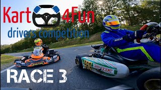 KART4FUN RACE 3 ROTAX DD2  De Landsard Round 4  Championship 2024 [upl. by Waddle]