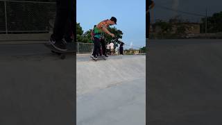 Fakie Bs Fifty Fifty en el Nuevo skatepark de Juncos Puerto Rico skateboard skatebording skate [upl. by Ydak378]