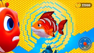 Fishdom Ads Mini Games 36 New Update All Levels  Eat Fish TrailerMini game Fishdom ads [upl. by Ydurt]