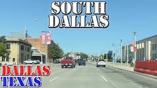 South Dallas  Dallas  Texas  4K Neighborhood Drive [upl. by Jaal]