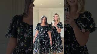 Shimmer Dress in Black Try On Video XS amp XL [upl. by Reeher]