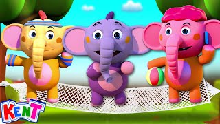 The Elephant Song  Nursery Rhymes amp Kids Songs by Kent The Elephant [upl. by Ientruoc]