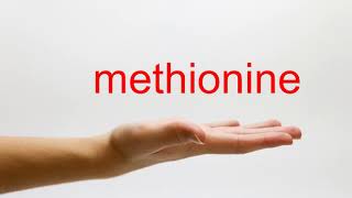 How to Pronounce methionine  American English [upl. by Maeve140]