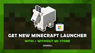 How To Download and Install The New Minecraft Launcher  Quick amp Easy [upl. by Suoivatnod]