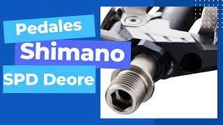 ¡Descubre los beneficios de los pedales Shimano SPD Deore XT Trail amp Enduro [upl. by Ramoh]