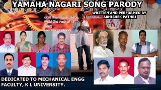 Yamaha Nagari Song Parody by Abhishek Pathri [upl. by Aleekat]