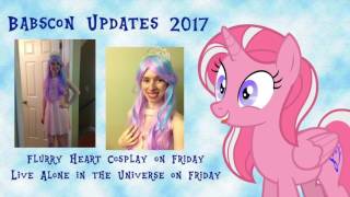 Babscon Update Panels Cosplay and Meet and Greets [upl. by Willis]