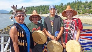 shishalh welcoming song Sechelt Sunshine Coast BC [upl. by Linskey]