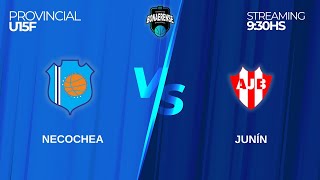 STREAMING FINAL 4 U15 FEMENINO  PARTIDO 3 NECOCHEA VS JUNIN [upl. by Ahsyekat]