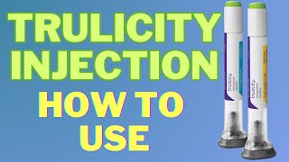 Trulicity Injection How to Use [upl. by Melantha]