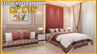 lavish classic bedroom interior design ideas elegantbedroom bedroomdesign [upl. by Kristopher]