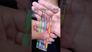 Easy dotting tool nailart youtubeshorts viralvideo shortsfeed [upl. by Edyaj648]