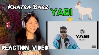 Reaction Video on YABI🐐 ‘Khatra Barzzz’ 🇳🇵🔥 [upl. by Auqinahc]