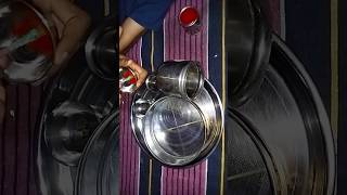 Thali decoration for karva chauth yocrafter youtubeshorts ytshorts shorts [upl. by Elburt811]