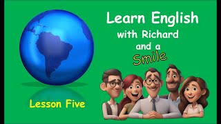 Learn beginning English ESL class lesson 5 [upl. by Odlopoel]