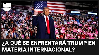 Trump asumirá la presidencia de EEUU en medio de un complejo escenario internacional ¿por qué [upl. by Sheng716]