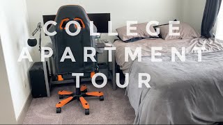 College Apartment Tour My Apartment at Texas AampM [upl. by Llorrac]