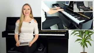 The BioMechanics of a Healthy Piano Pedaling Technique How to Use the Sustain Pedal Correctly [upl. by Fruma]