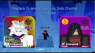 Madara and Madara beats Crystal Cavern Raid I All Star Tower Defense [upl. by Nannahs]