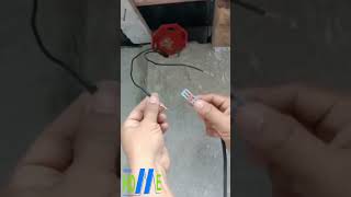 How we connect wire using universal wiring cable connector or lever nut compact wire connector [upl. by Eceinaj]