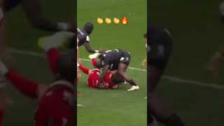 Quel bijou de passe d’Ahki pour franchir et servir conclu en bout de ligne par Matthis Lebel rugby [upl. by Alasteir623]