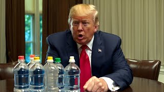 Donald Trump Drinking Water  AI generated [upl. by Balkin9]