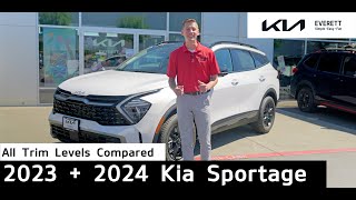 2024 Kia Sportage and 2023 Kia Sportage l Every Trim Compared [upl. by Necila289]