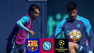 🔥 MATCH PREVIEW FC BARCELONA vs NAPOLI 🔥  UEFA CHAMPIONS LEAGUE [upl. by Aelber205]