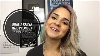 MANU RESPONDE QUAL A COISA MAIS PRECIOSA DA MINHA VIDA [upl. by Anilorak]