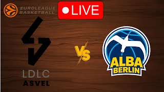 🔴 Live LyonVilleurbanne vs Alba Berlin  EuroLeague 20232024  Live Play by Play Scoreboard [upl. by Josi]