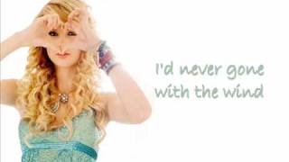 Crazier  Taylor Swift with Lyrics on Screen [upl. by Shena]