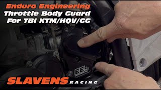 Throttle Body Guard for TBI Models by Enduro Engineering [upl. by Sirapal498]