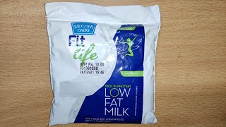 Mother Dairy Milk  Fit Life Milk  Review Master [upl. by Aerdnu]