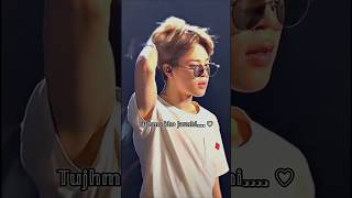 Tujhme kho jaungi 😍 jimin edit shorts bts shortsfeed trending [upl. by Wootan779]