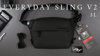 Peak Design Everyday Sling V2 3L Unboxing [upl. by Georgetta]